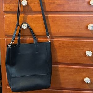 UO faux leather tote bag